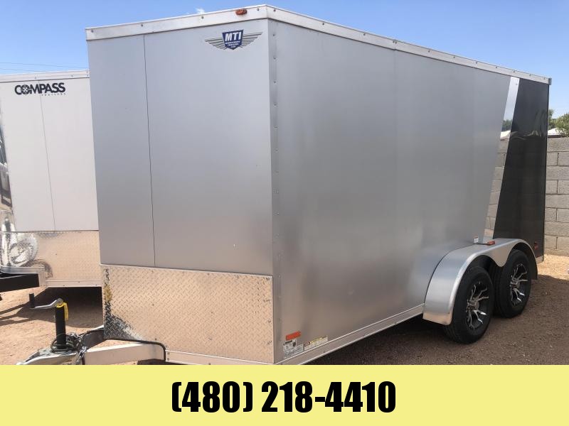 2016 MTI Trailers 7x14 All Aluminum Enclosed Cargo Trailer 2016 MTI Trailers 7x14 All Aluminum Enclosed Cargo Trailer
