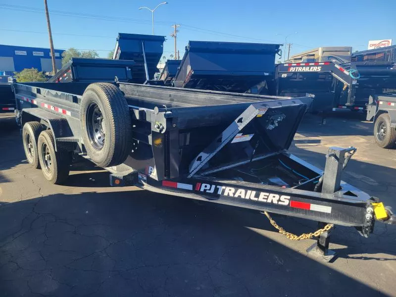 2026 PJ Trailers 16x83 Tandem Axle, 14K GVWR, Low Pro Dump, 24" Sides Other Trailer