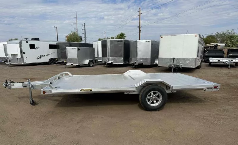 2026 Aluma 15' Wide Body, 5K GVWR Heavy Single Axle (WB15H-S-EL-DOF) Equipment Trailer