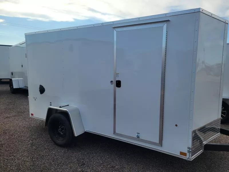 2026 Compass 12x6 Indigo DLX, 3.5K GVWR, Rear Doors Cargo / Enclosed Trailer