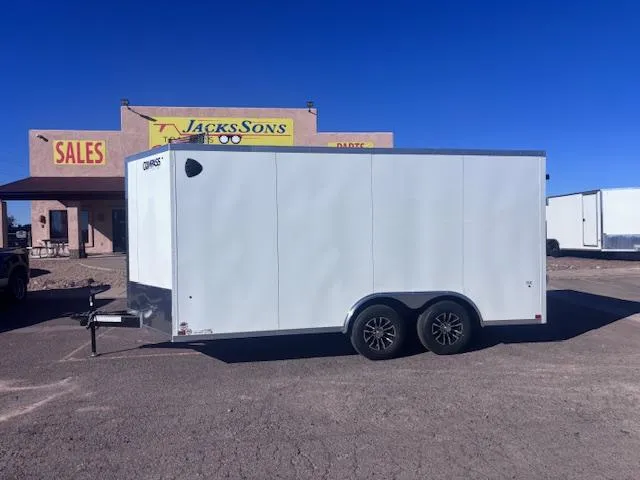 2026 Compass 16x8.5 Jasper SE Car Hauler, 10K GVWR, Ramp Door Other Trailer