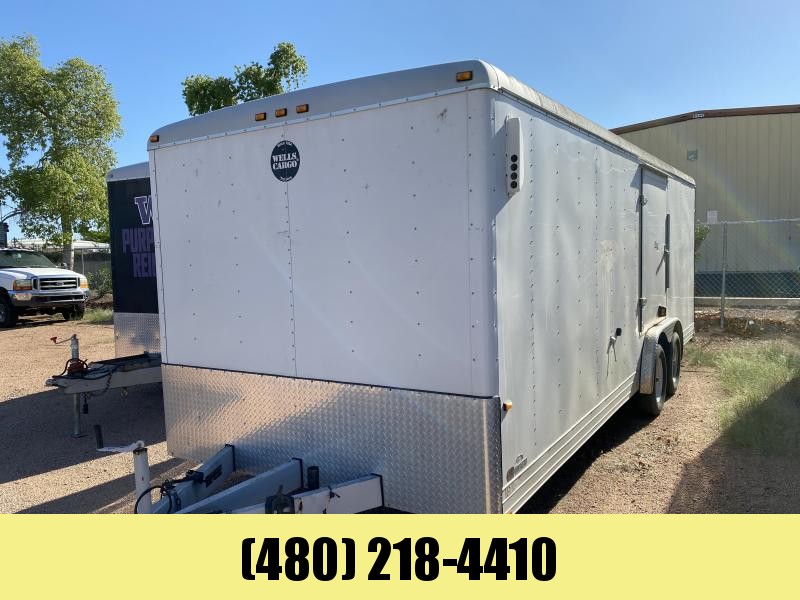 2001 Wells Cargo 8.5X22 Cargo / Enclosed Trailer 2001 Wells Cargo 8.5X22 Cargo / Enclosed Trailer