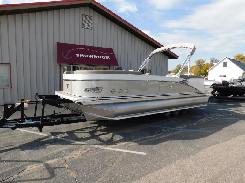 2023 Tahoe Pontoons Cascade 23 Quad Lounge Pontoon Boat Starboard