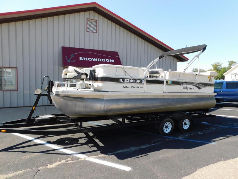 2002 Oddessey 2103 M Pontoon Boat 2002 Oddessey 2103 M Pontoon Boat