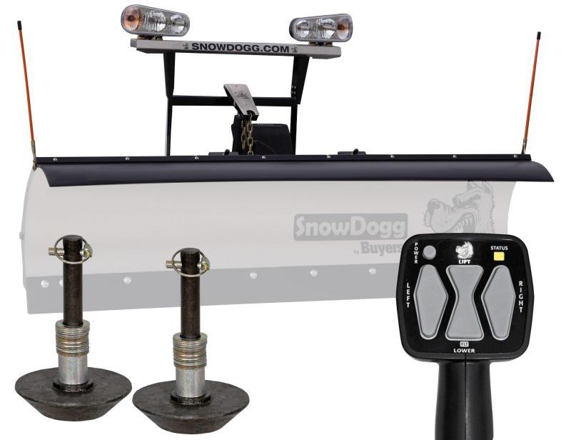 SnowDogg MD75 II Snow Plow Wagner Truck Equipment Snowplows, Truck