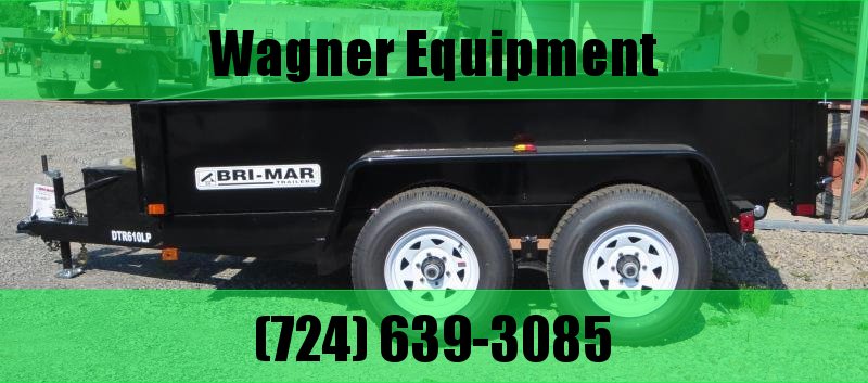 Bri-Mar DTR610LP-10-D 72"x10' Dump Trailer 9.9K GVWR Bri-Mar DTR610LP-10-D 72"x10' Dump Trailer 9.9K GVWR