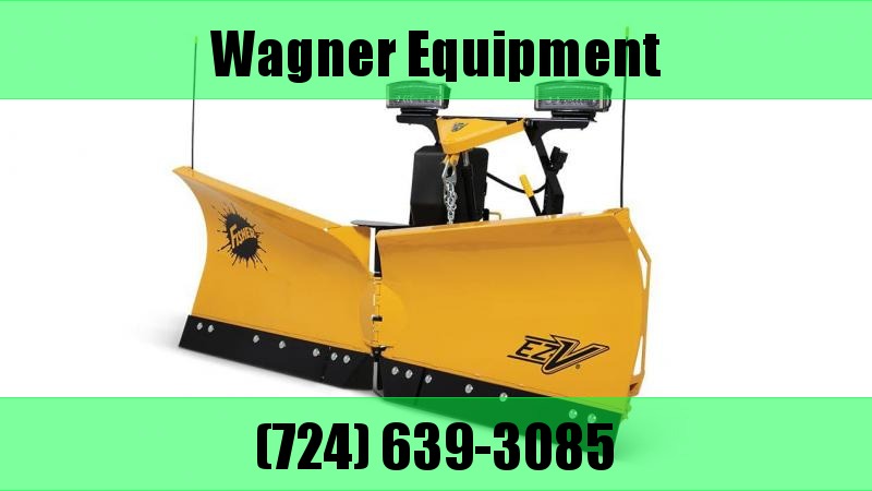 2021 Fisher Engineering EZ-V 7'6" Steel Snow Plow 2021 Fisher Engineering EZ-V 7'6" Steel Snow Plow
