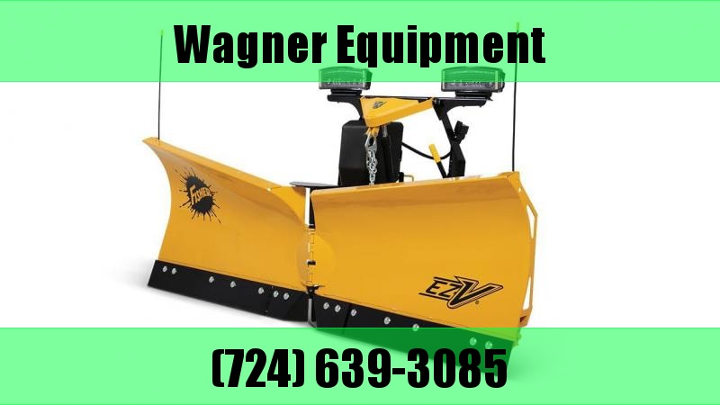 2021 Fisher Engineering EZ-V 7'6" Steel Snow Plow 2021 Fisher Engineering EZ-V 7'6" Steel Snow Plow