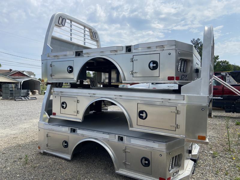 CM ALSK Aluminum Flatbed 60" CA Chassis Wagner Truck Equipment