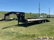 2025 H&H 21+9 Hydraulic Power Tail Gooseneck