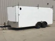 2025 H&H 8x16 Enclosed Cargo Trailer w/ Ladder Rack