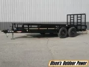 2025 H&H 82X16RS HD Steel Landscape Trailer
