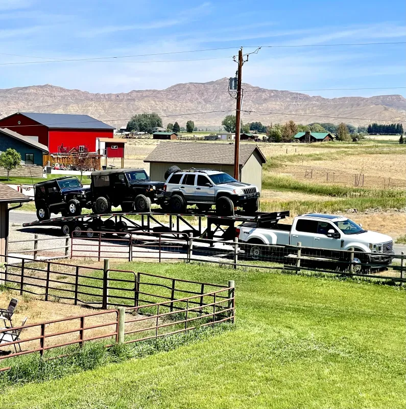 used Car Haulers / Racing Trailers Kaufman Trailers  for sale, in Cody, WY Thumbnail 2