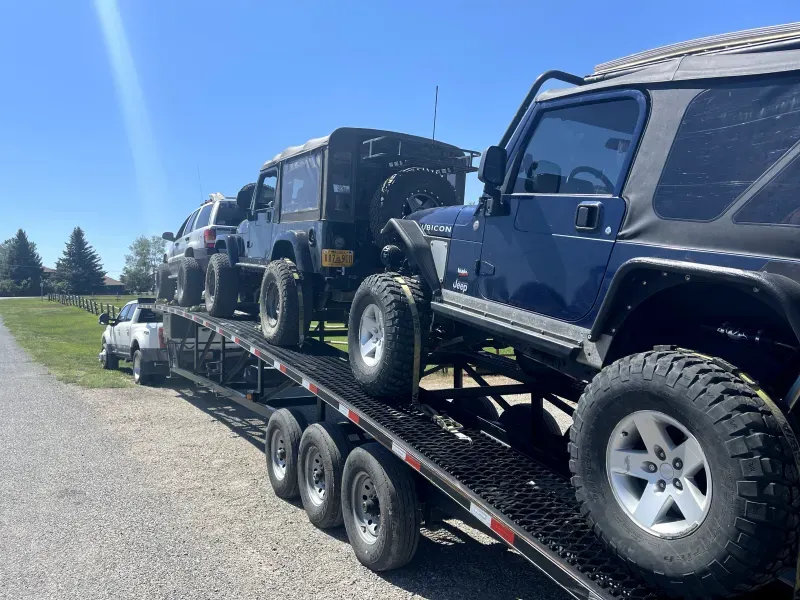 used Car Haulers / Racing Trailers Kaufman Trailers  for sale, in Cody, WY Thumbnail 3