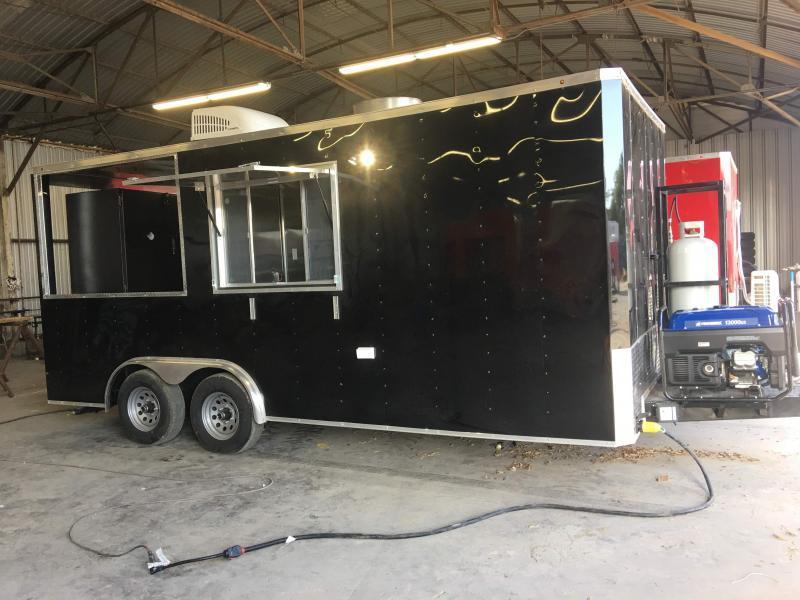 8.5X20TA BBQ Vending / Concession Trailer 8.5X20TA BBQ Vending / Concession Trailer