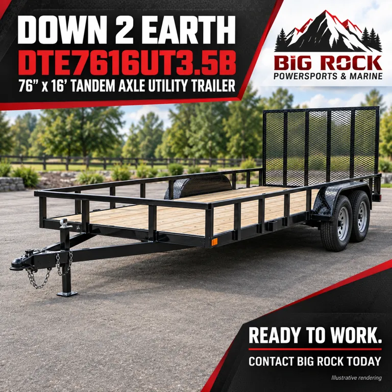 new Utility Trailers Down 2 Earth Trailers  for sale, in Greenville, NC image-0