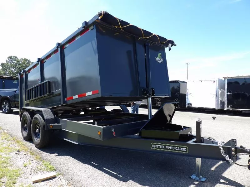 2026 Steel Pines Cargo 7X14X4 7K Dump Trailer