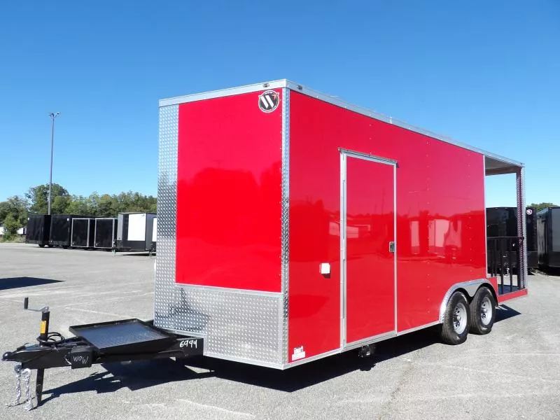 2026 Steel Pines Cargo 8.5X20 BBQ 35k BBQ Trailer