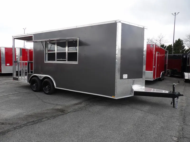 2026 PowerLine Cargo 8.5X20 BBQ BBQ Trailer