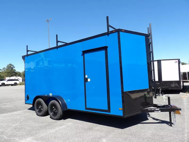 2026 All World Trailers 7X16 35k Enclosed Cargo / Enclosed Trailer