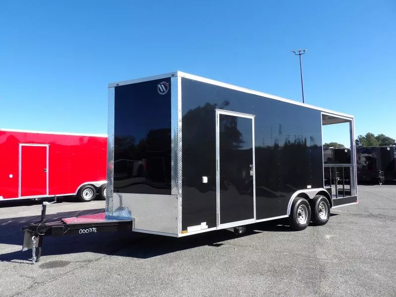2026 PowerLine Cargo 8.5X20 BBQ 35k Enclosed BBQ Trailer