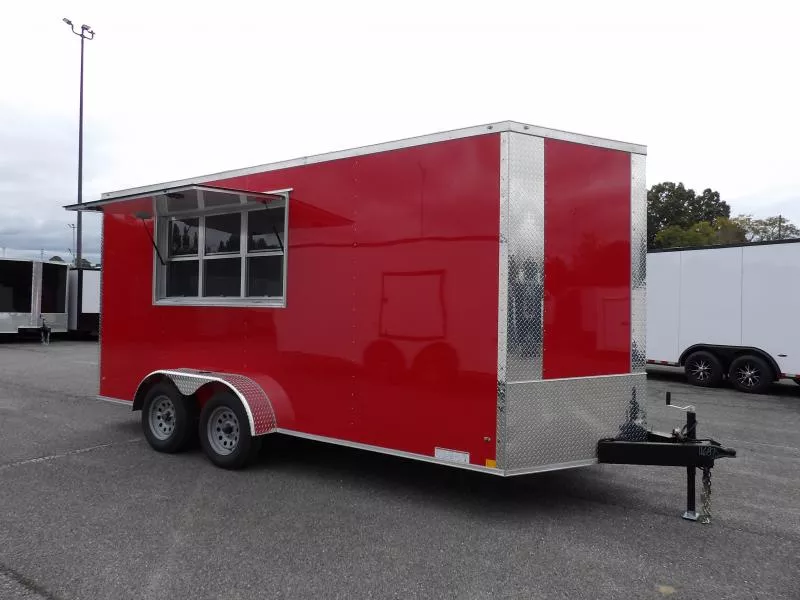 2026 Diamond Cargo 7X16 Concession special Vending / Concession Trailer