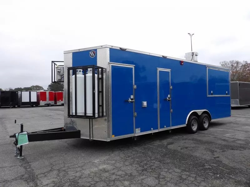 2026 Diamond Cargo 8.5X24 BBQ Cargo / Enclosed Trailer