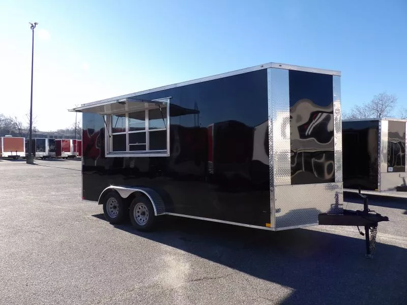 2026 Diamond Cargo 7X16 Con Vending / Concession Trailer