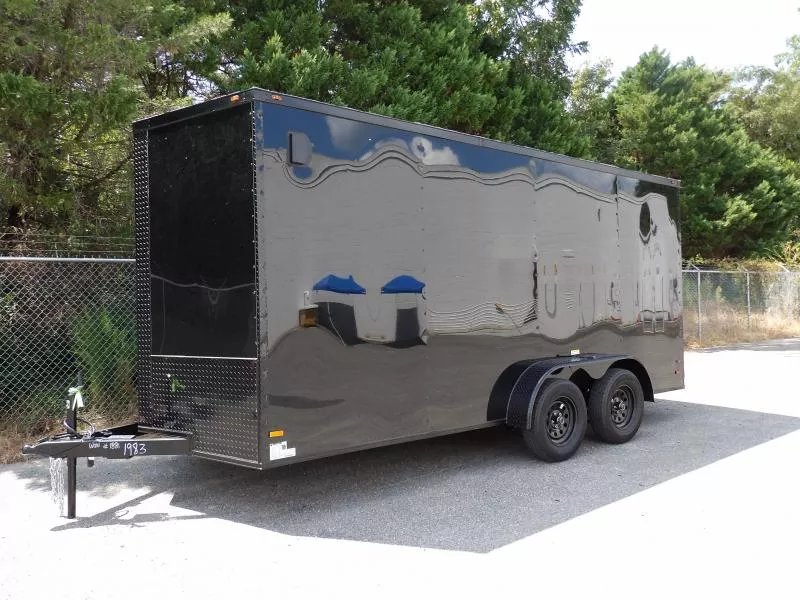 2026 All World Trailers 7X16 35k Enclosed Cargo / Enclosed Trailer
