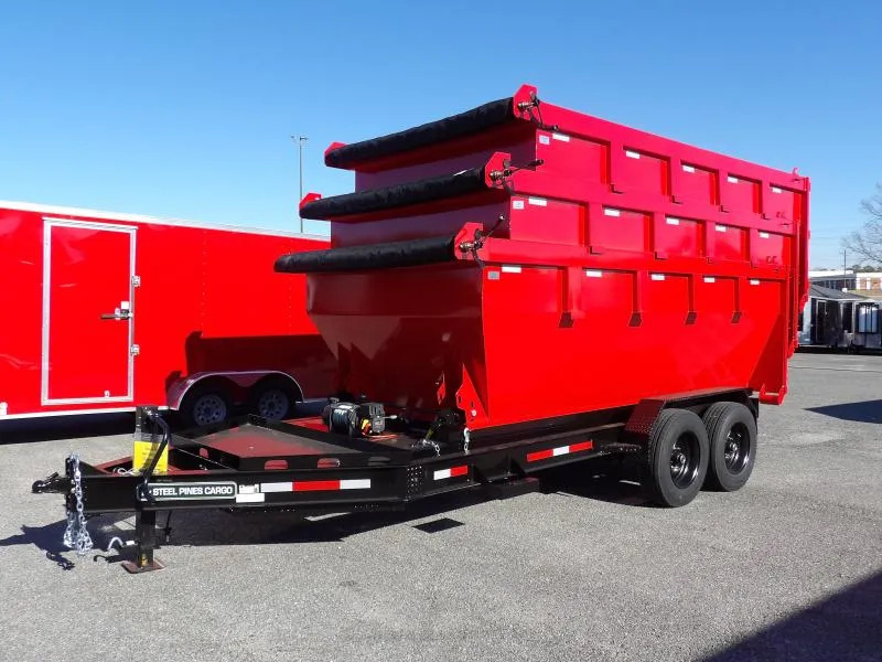 2026 Steel Pines Cargo 14' Roll Off Bin Roll Off