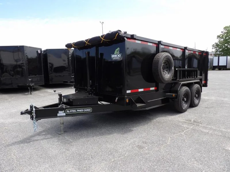 2026 Steel Pines Cargo 7X16X4 7K Dump Trailer