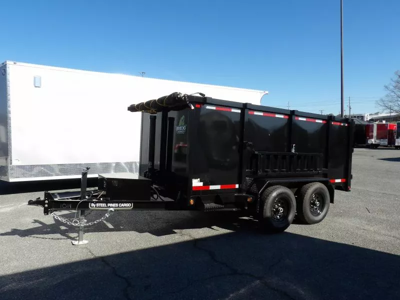 2026 Steel Pines Cargo 6X12X4 5.2K Dump Trailer
