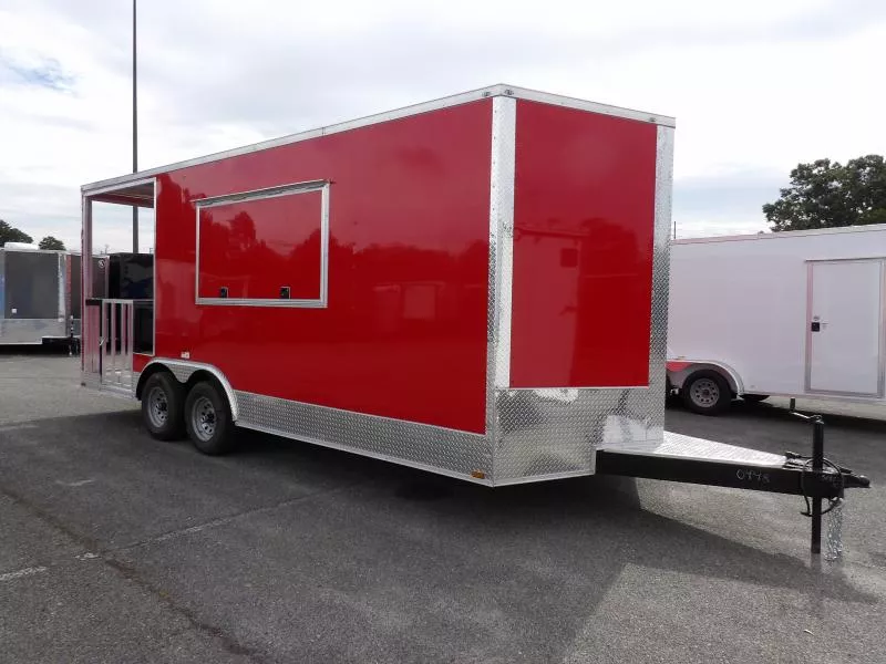 2026 PowerLine Cargo 8.5X20 BBQ BBQ Trailer