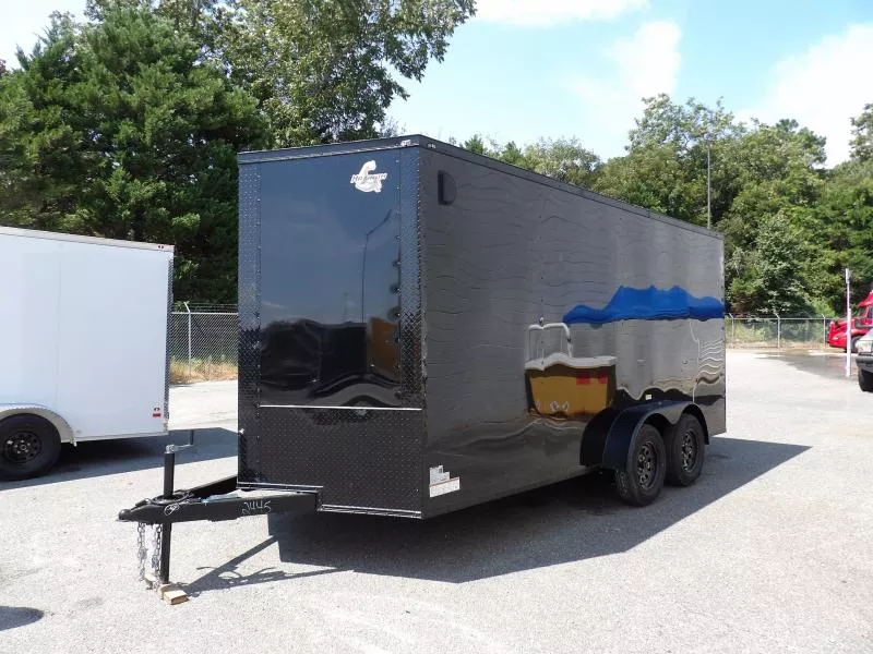 2026 Maximum Cargo Trailers 7x16 35K Black Blackout Cargo / Enclosed Trailer