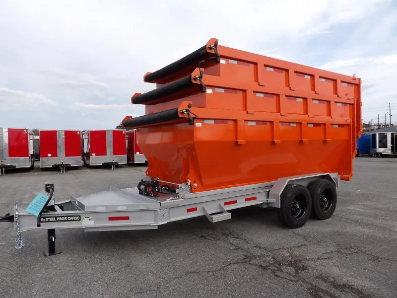 2026 Steel Pines Cargo 14' Roll Off Bin Roll Off