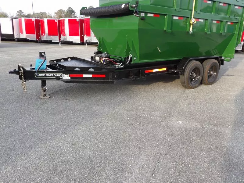 2026 Steel Pines Cargo 14' BP Roll Off Trailer Roll Off
