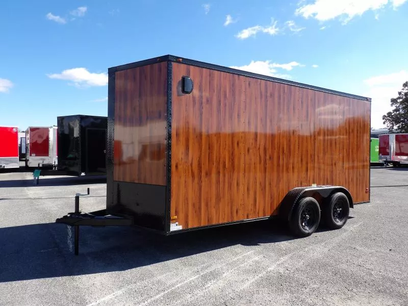 2026 All World Trailers 7x16 35k Cargo / Enclosed Trailer