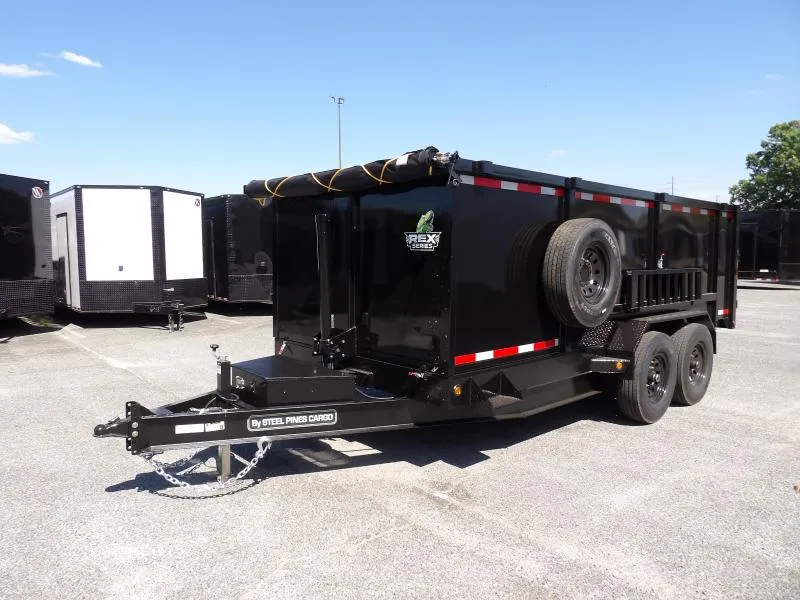 2026 Steel Pines Cargo 7X16X4 7K Dump Trailer