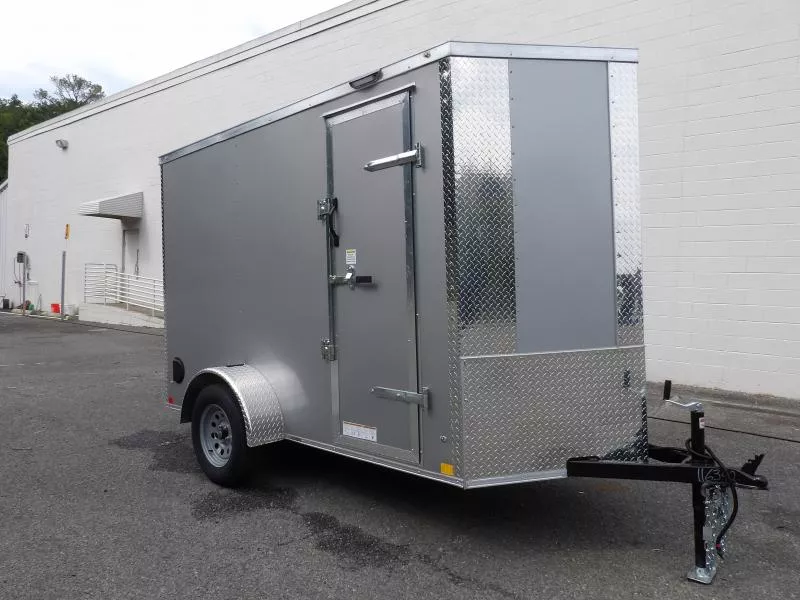 2026 Diamond Cargo 5x10 SILVER FROST Cargo / Enclosed Trailer