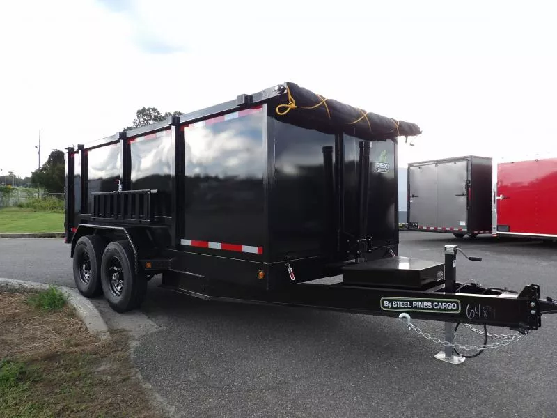 2026 Steel Pines Cargo 7X14X4 7K Dump Trailer