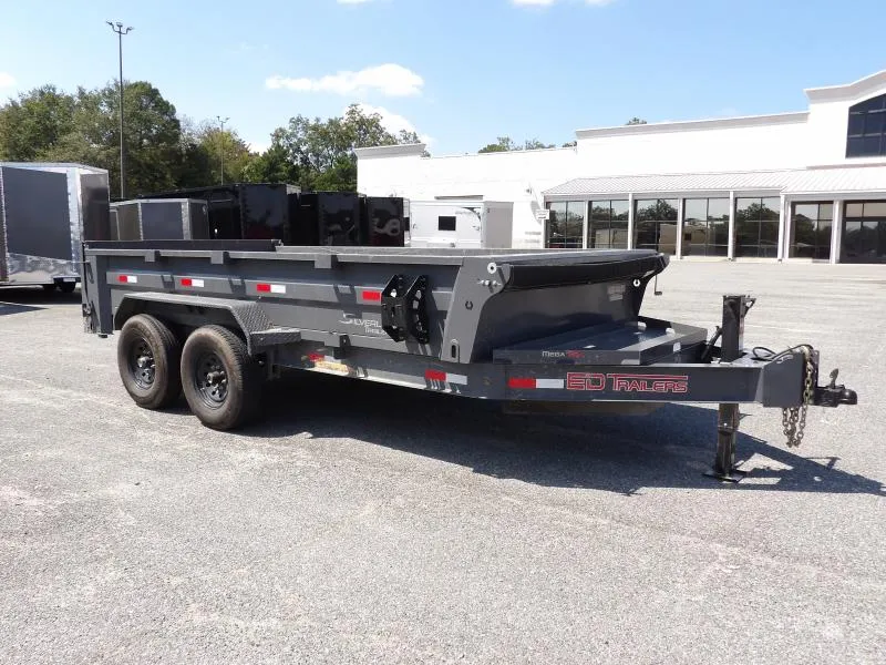 2025 ED Trailers 7X14X2 7K Dump Equipment Trailer