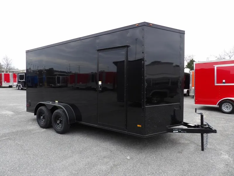 2026 All World Trailers 7X16 52K Cargo / Enclosed Trailer