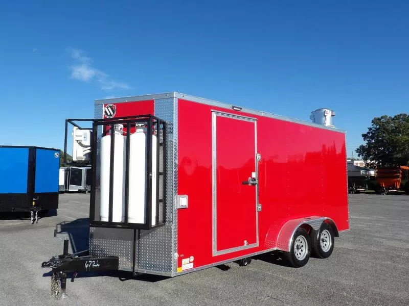 2026 Diamond Cargo 7X16 Con 35k Vending / Concession Trailer