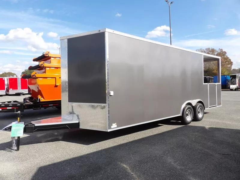 2026 Steel Pines Cargo 8.5x22 BBQ Cargo / Enclosed Trailer