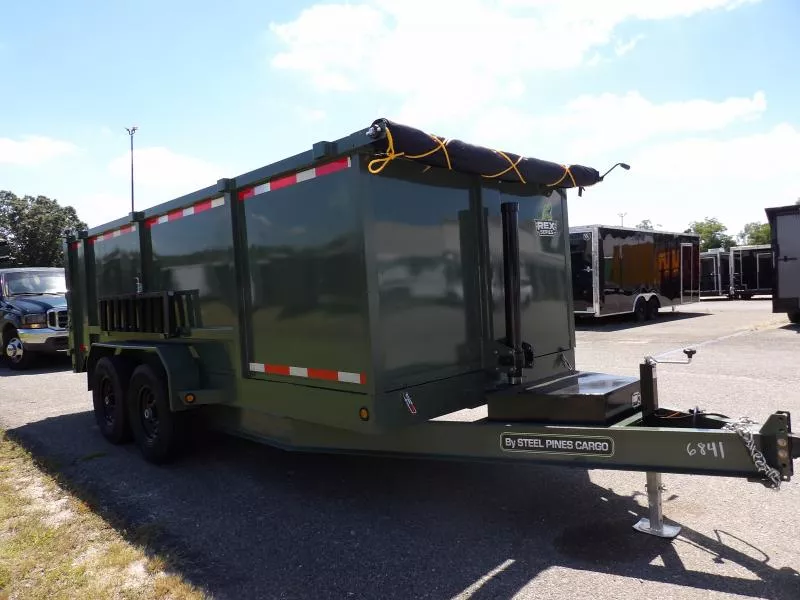 new Dump Trailers Steel Pines Cargo  for sale, in Cochran, GA Thumbnail 4