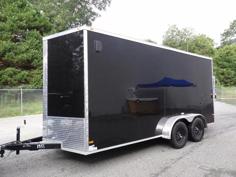 2026 All World Trailers 7x16 35K Cargo / Enclosed Trailer