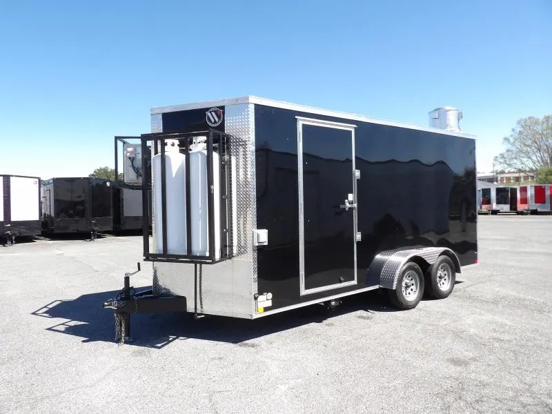 2026 Diamond Cargo 7X16 Concession special Vending / Concession Trailer