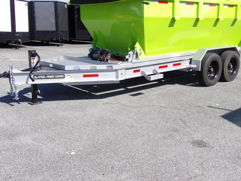 2026 Steel Pines Cargo 14' BP Roll Off Trailer Roll Off