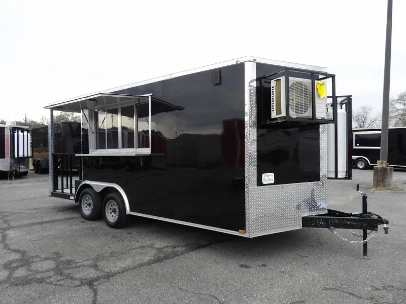 2026 Quality Cargo 8.5X18 Con Vending / Concession Trailer
