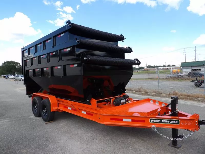 2026 Steel Pines Cargo 14' BP Roll Off Trailer Roll Off
